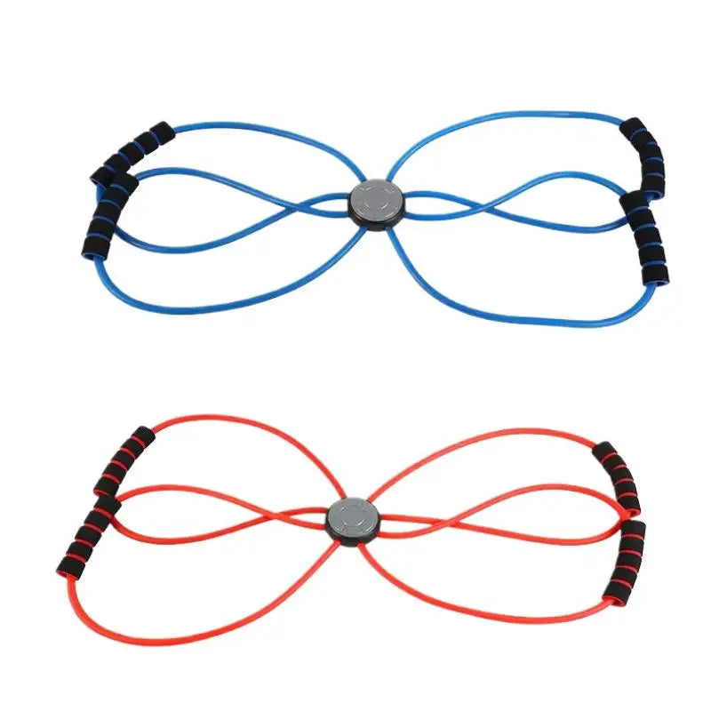 Eight-Shaped Resistance Bands Exercise Bands Strength Bands Resistance Band Set Exercise Bands Yoga Bands Weight Training Bands