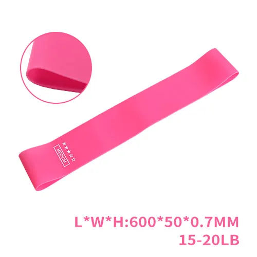 Resistance Bands Exercise Workout Bands Stretch Bands for Booty Legs Pilates Flexbands Pull Rope Yoga Gym Equipment for Home