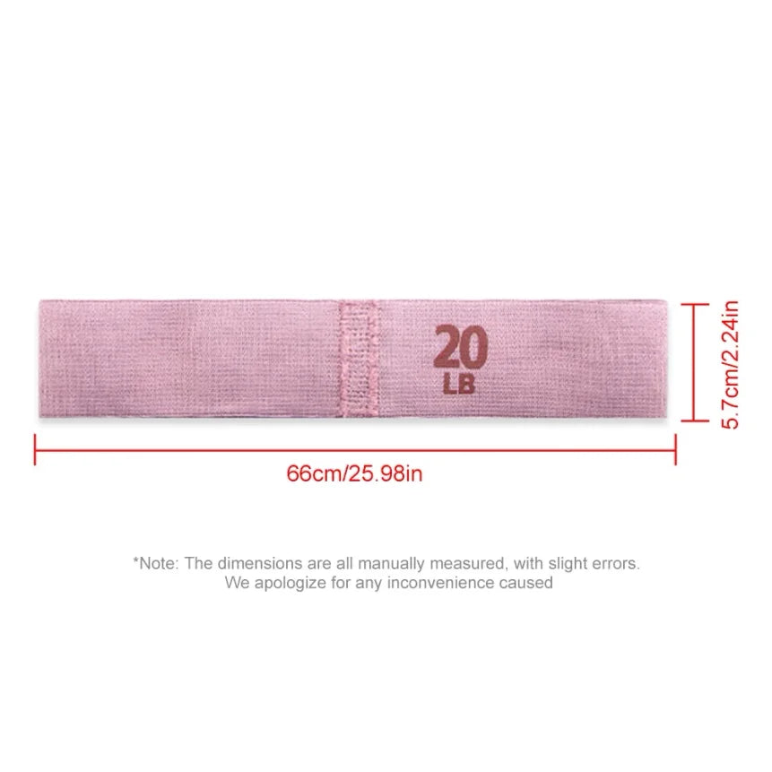 Resistance Bands for Legs and Butt Hip Glute Thigh Booty Bands Elastic Workout Bands Fitness Strips Loops Yoga Gym Equipment
