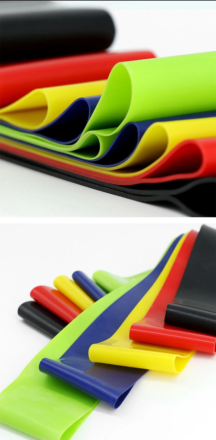 Resistance Bands Exercise Workout Bands Stretch Bands for Booty Legs Pilates Flexbands Pull Rope Yoga Gym Equipment for Home